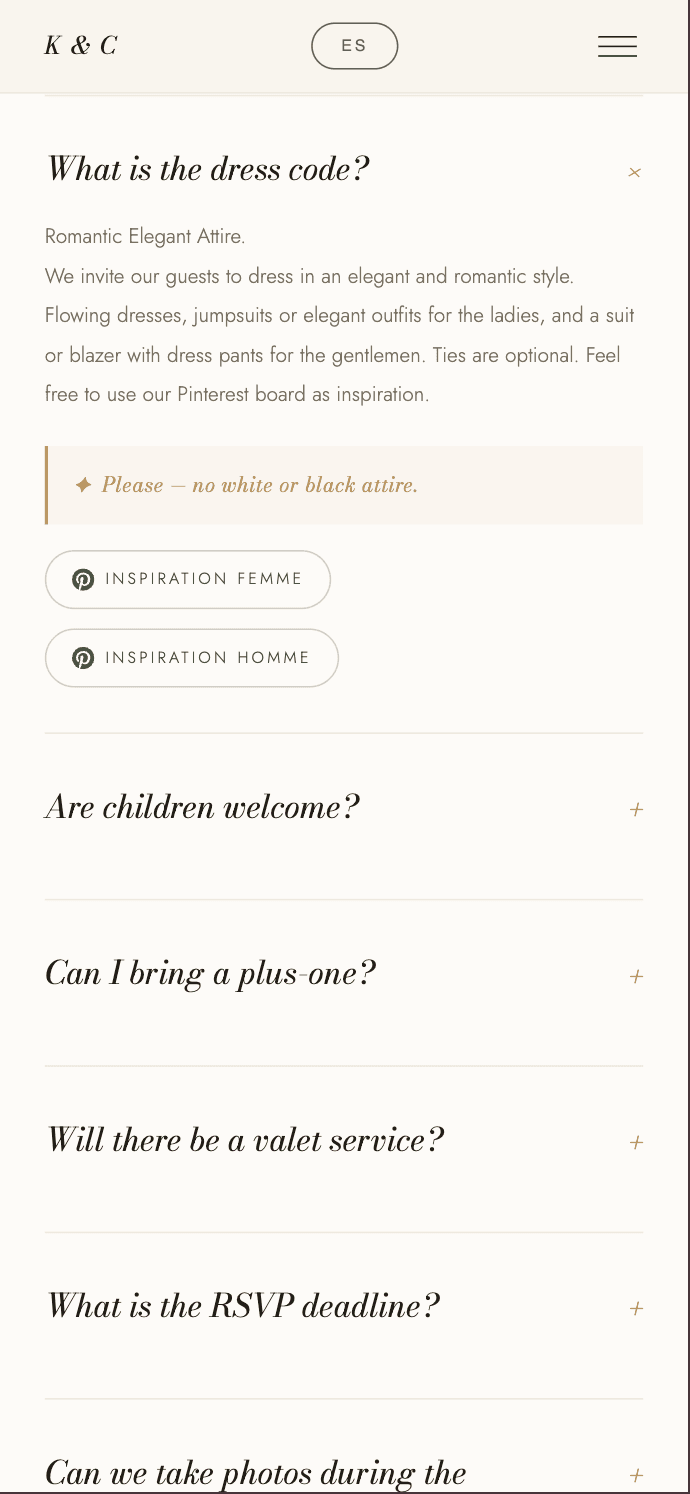 Wedding — Mobile 1